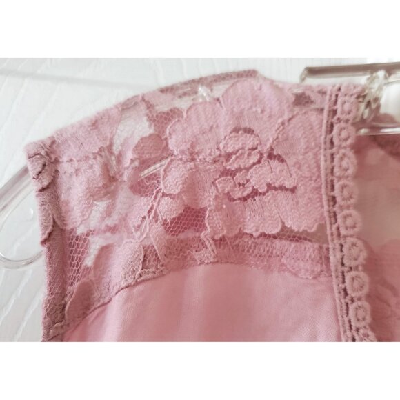 DENIM 24/7 WOMENS SLEEVELESS LACE BLOUSE BUTTON DOWN SHIRT SIZE 24W NWT - Picture 6 of 7